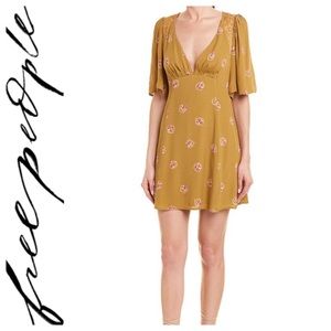 SALE Free People Mockingbird Mini Dress L